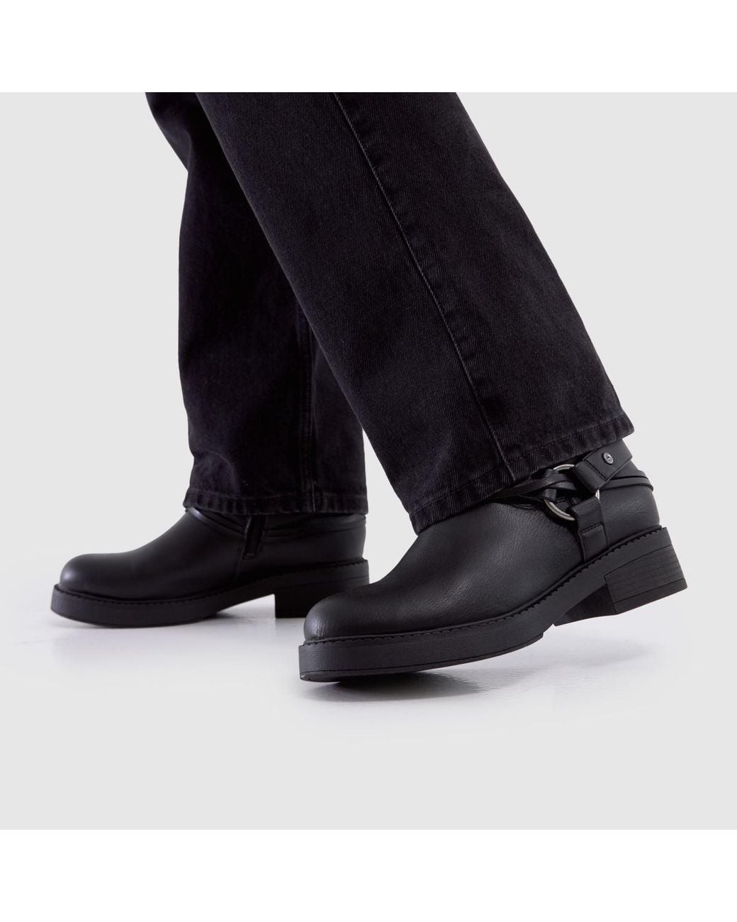 Blowfish Black Vista Biker Boots