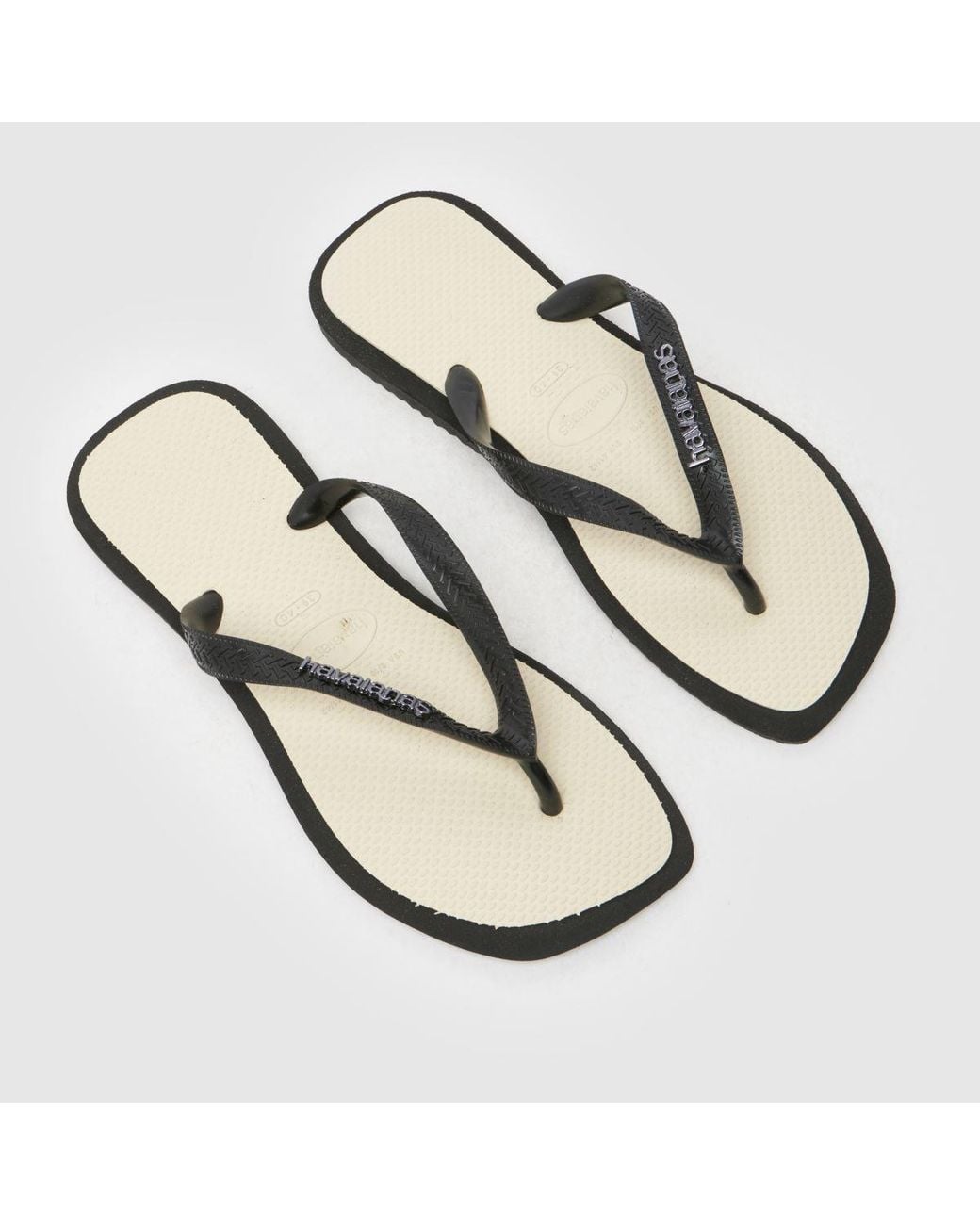 Havaianas Metallic Top Square Fusion Flip Sandals