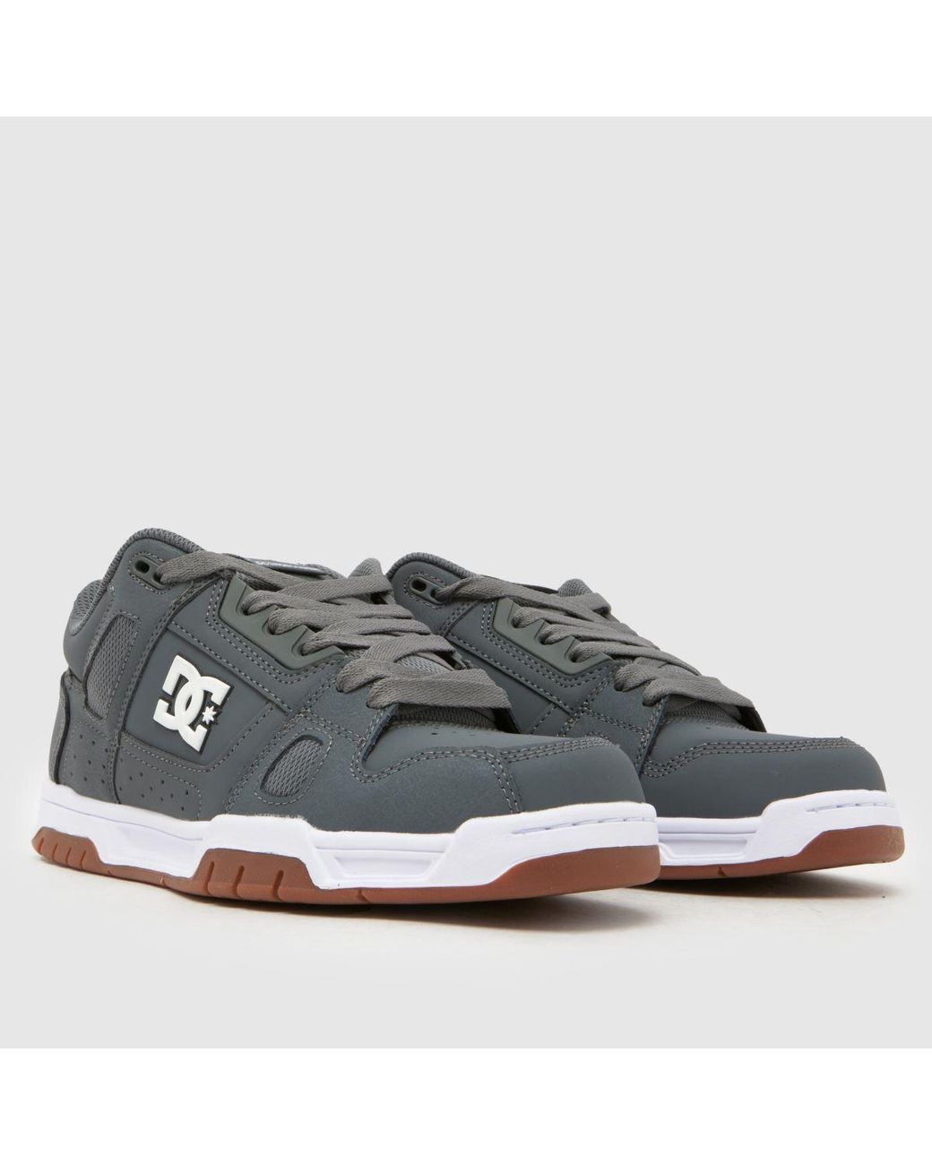 Dc Gray Stag Trainers for men