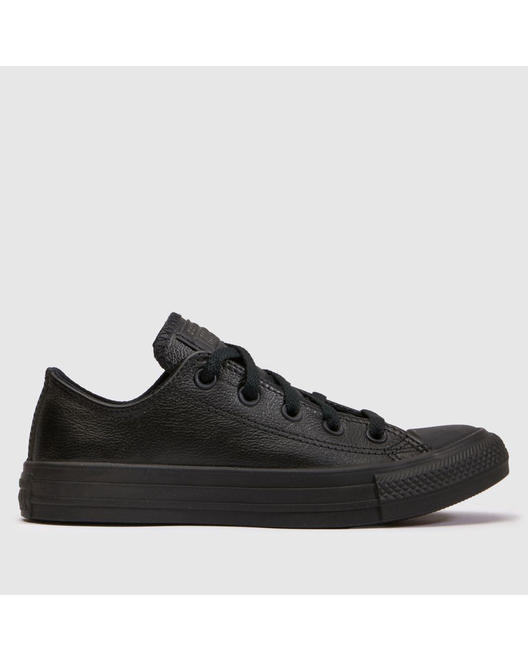 Converse Black All Star Mono Ox Trainers