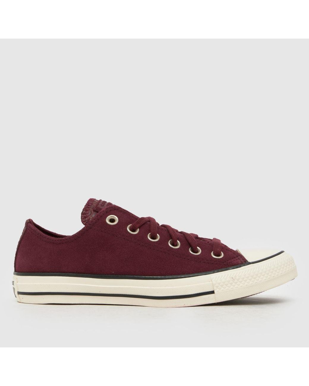 Converse Red All Star Ox Trainers