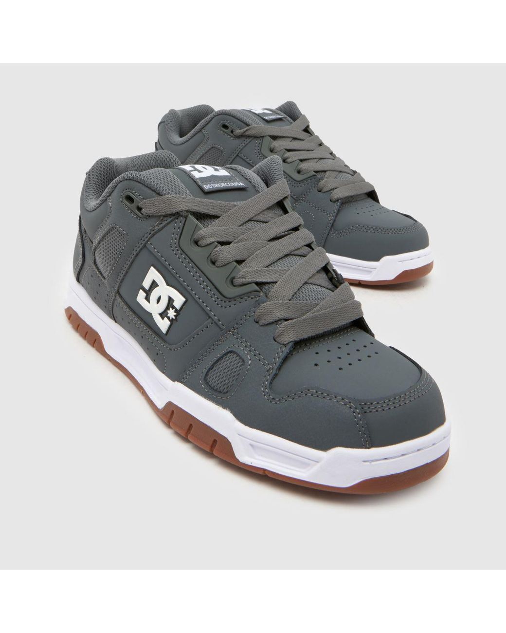 Dc Gray Stag Trainers for men