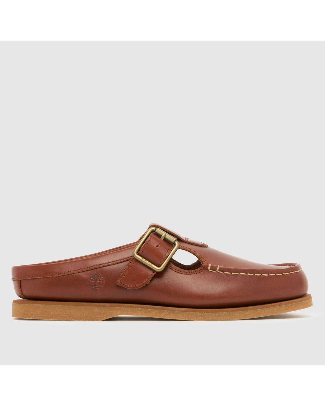 Timberland Brown Classic Boat Mule Sandals