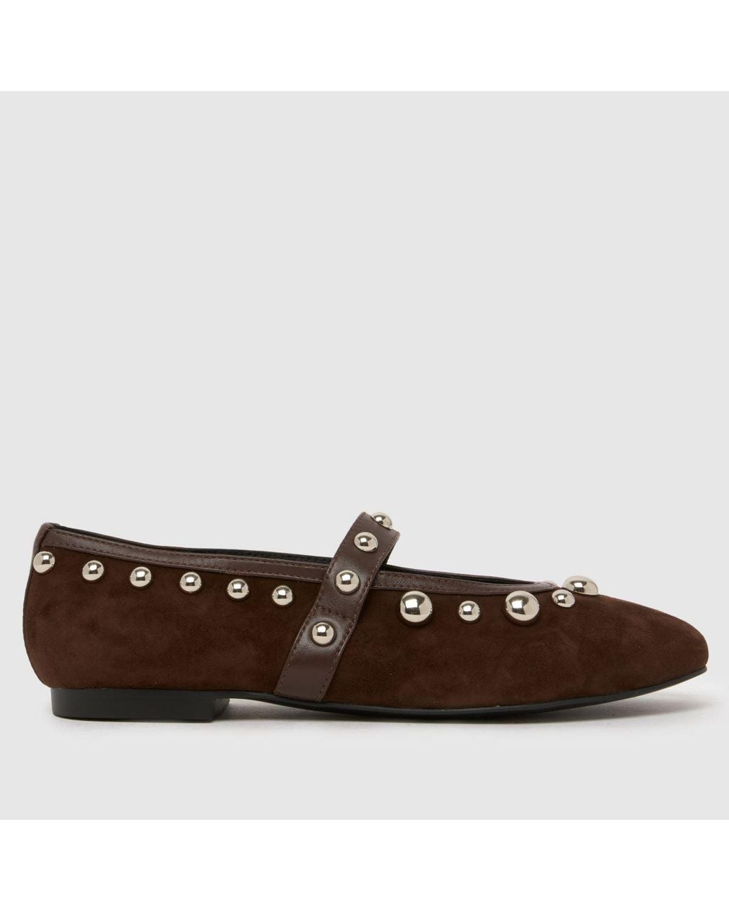 Bibi Lou Brown Carinna Ballet Flats