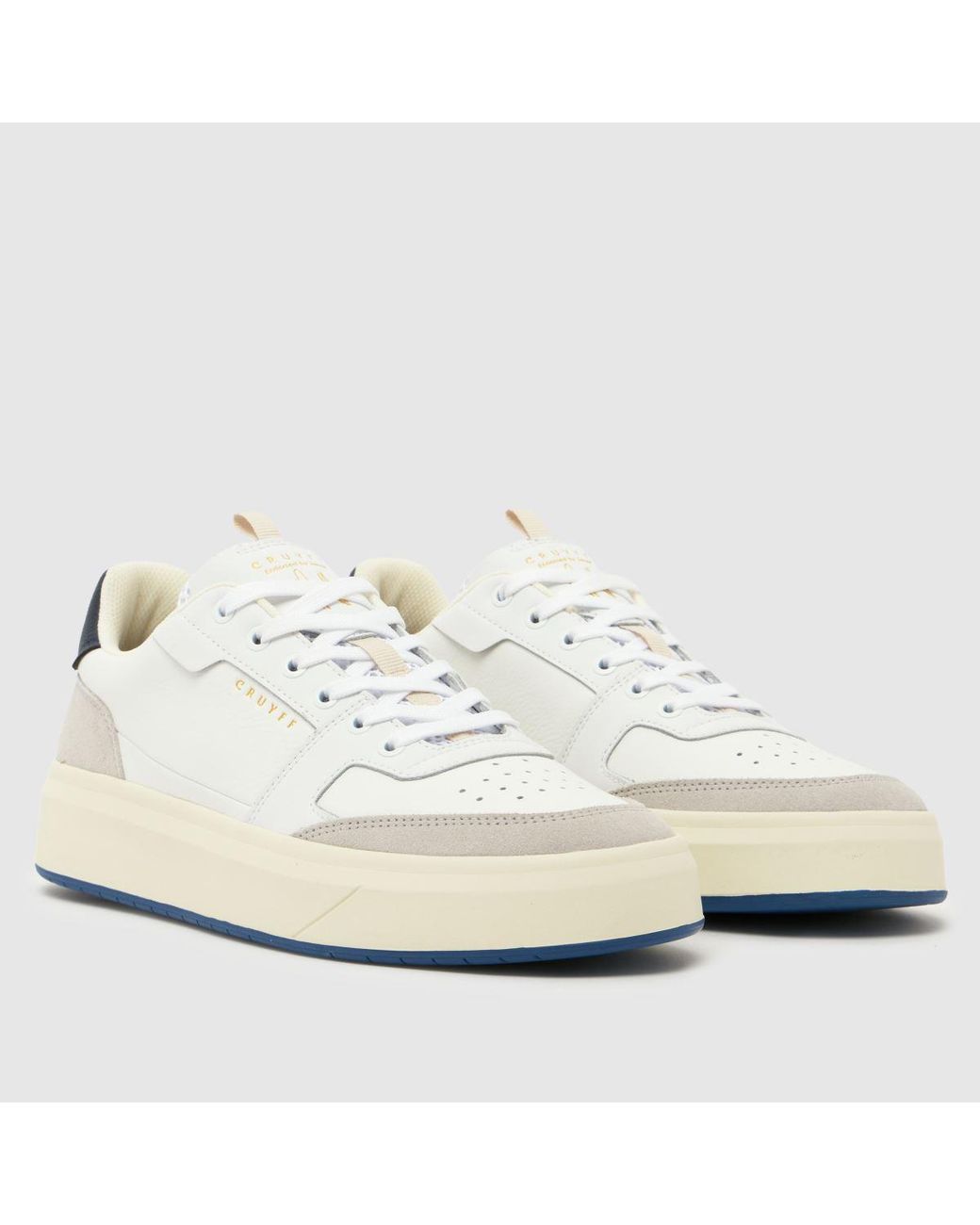 Cruyff White Endorsed Pro Trainers for men