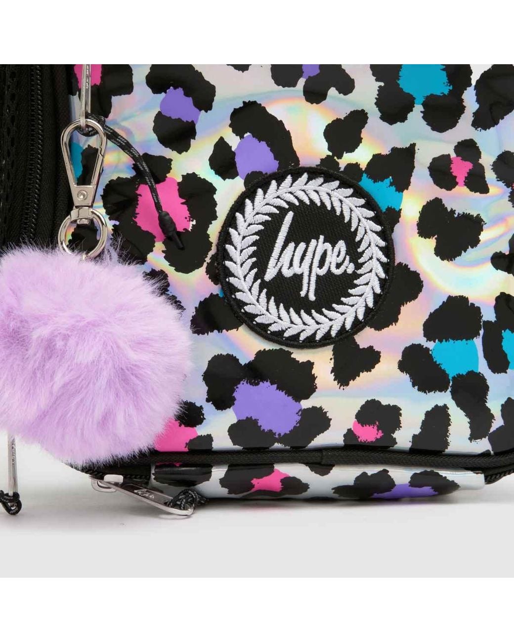 Hype Metallic Leopard Lunch Bag
