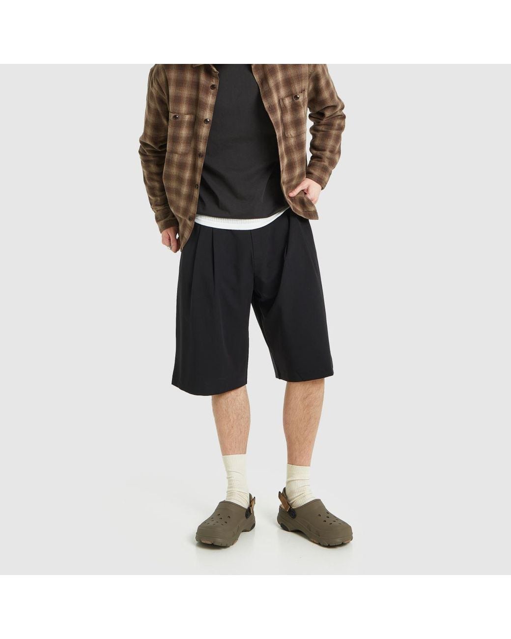 CROCSTM Green All Terrain Lined Clog Slippers for men