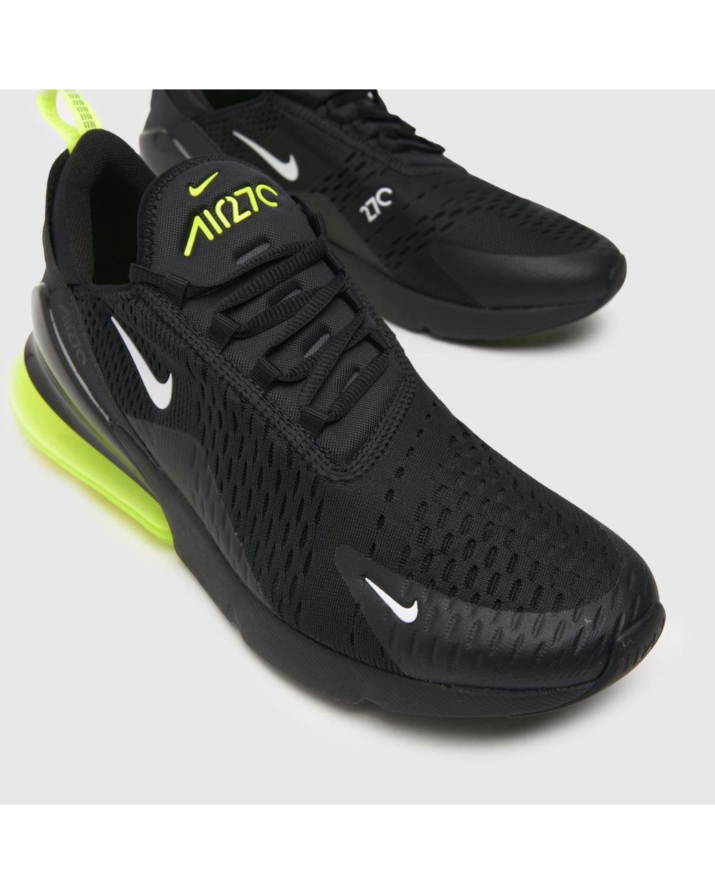 Nike Air Max 270 Trainers In Black Green for Men Lyst UK