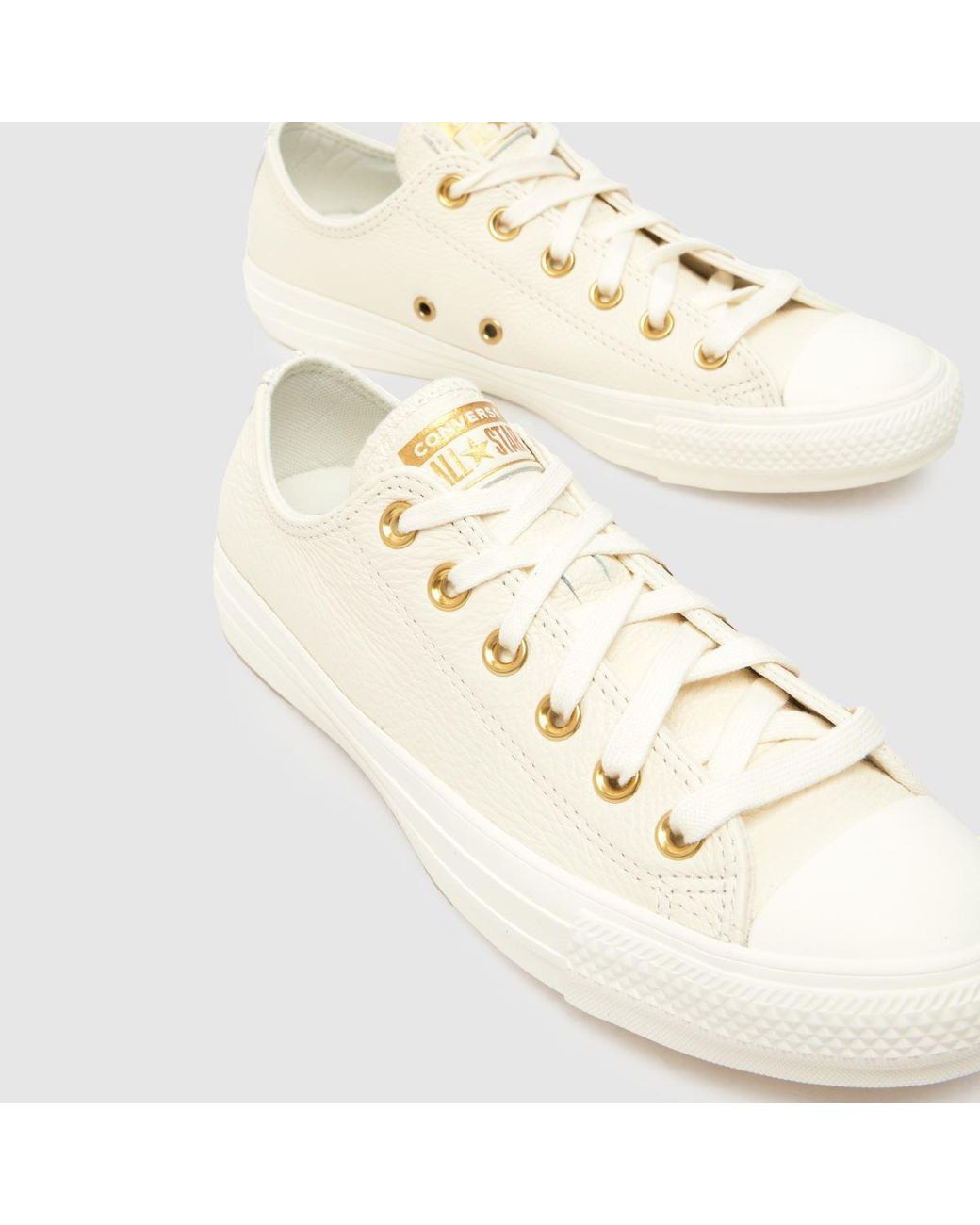 Converse Natural Ctas Ox Trainers