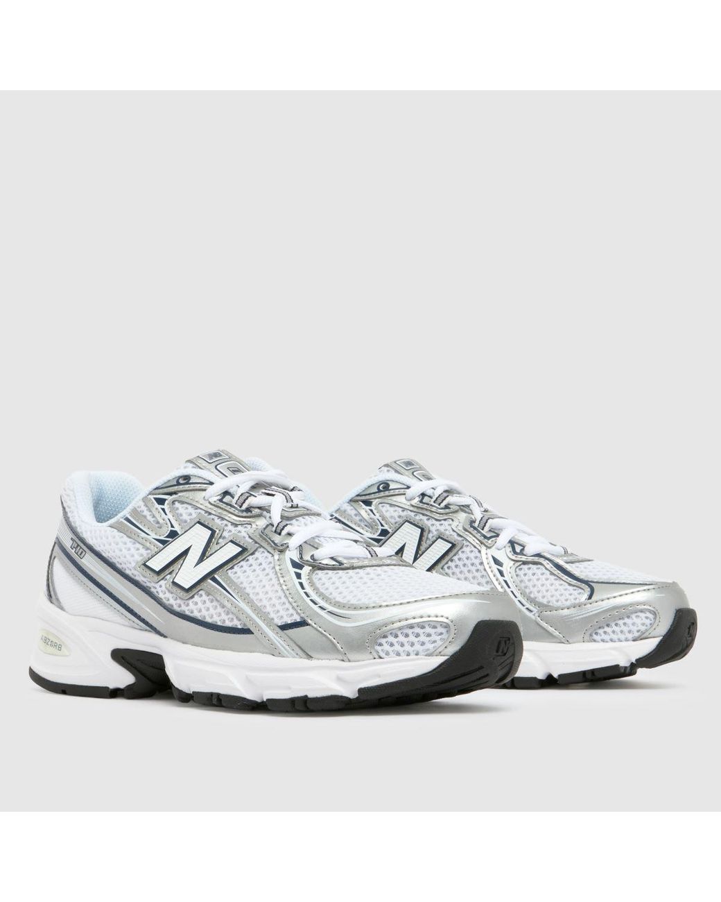 New Balance White 740 Trainers