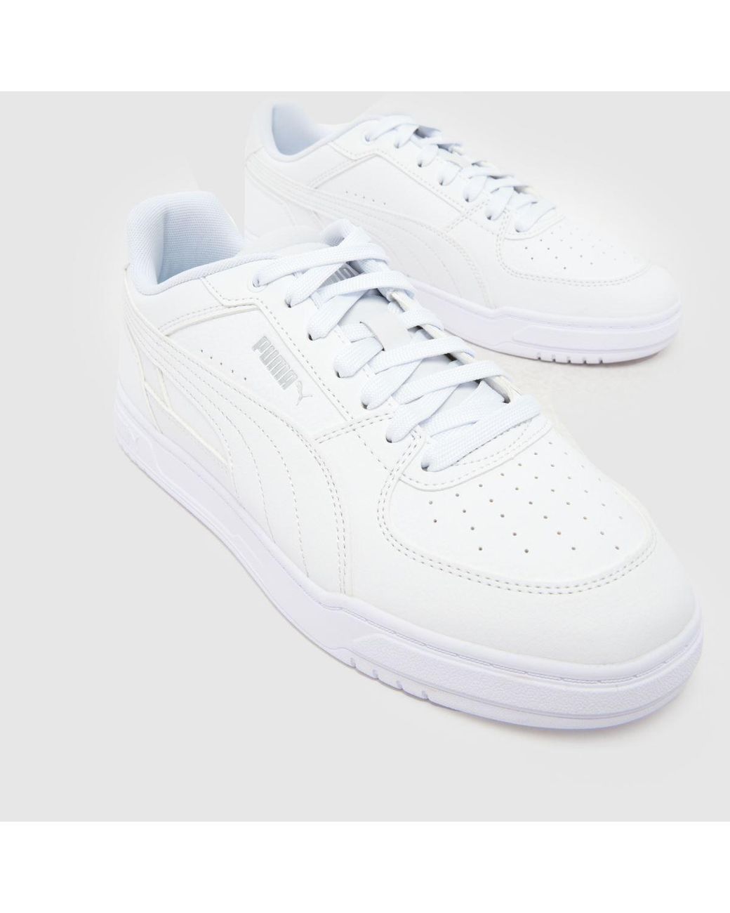 PUMA White Caven Iii Trainers for men