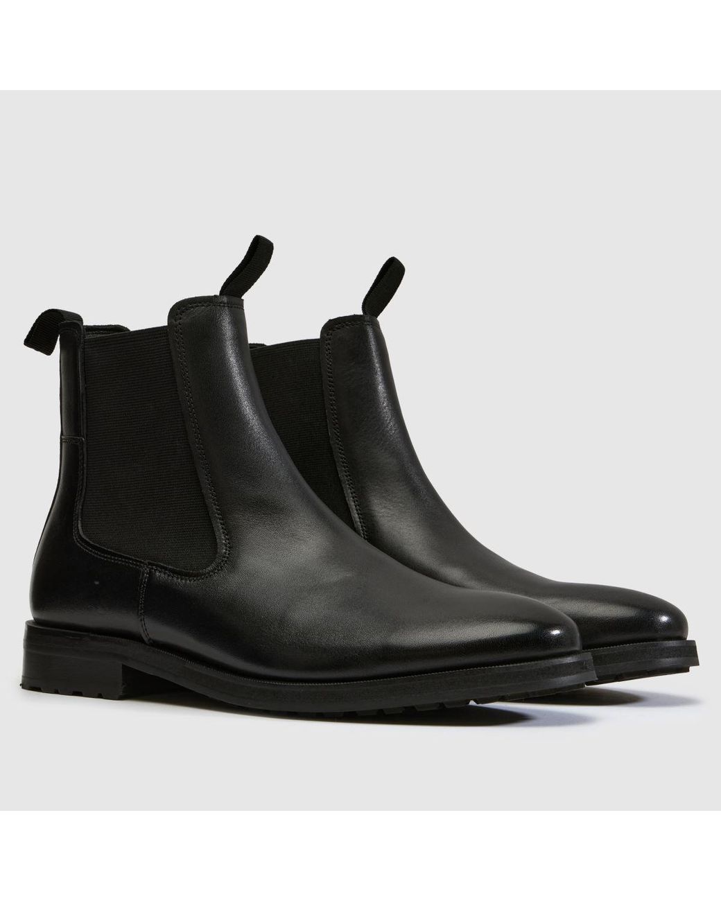 Vagabond Black Shoemakers Brian Chelsea Boots for men