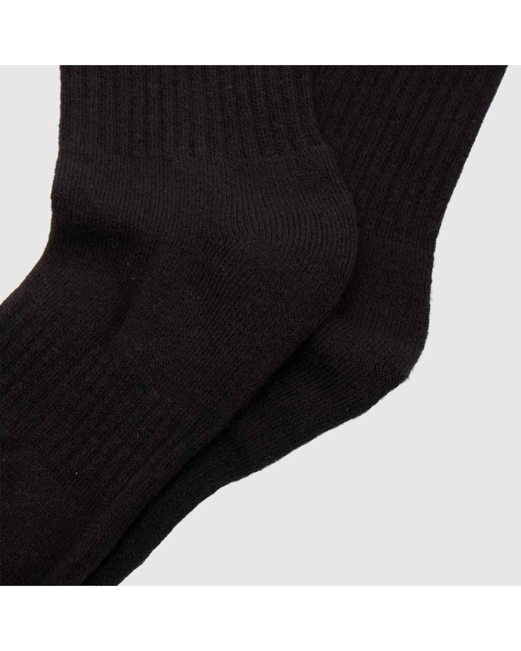 Nike Black Crew Socks 3Pk