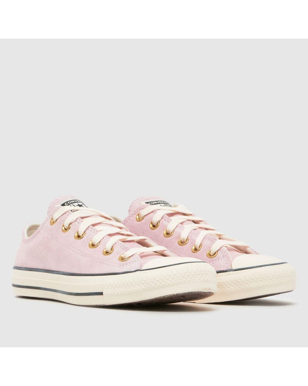 Converse Pink All Star Ox Trainers