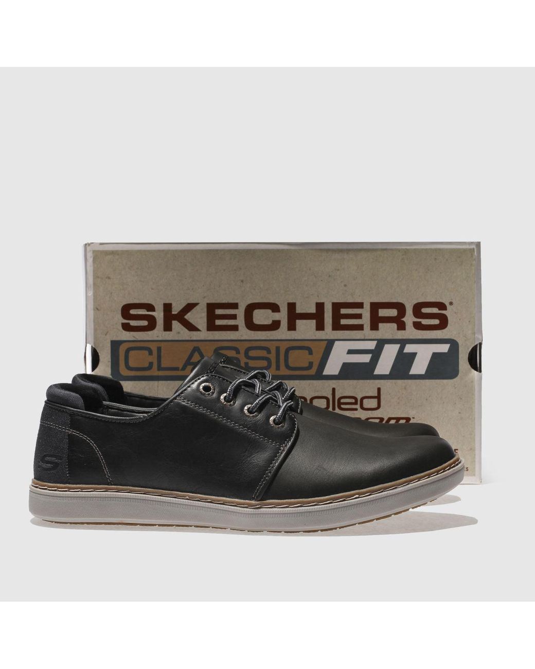 Skechers Lanson Vernes Shoes in Black for Men | Lyst UK