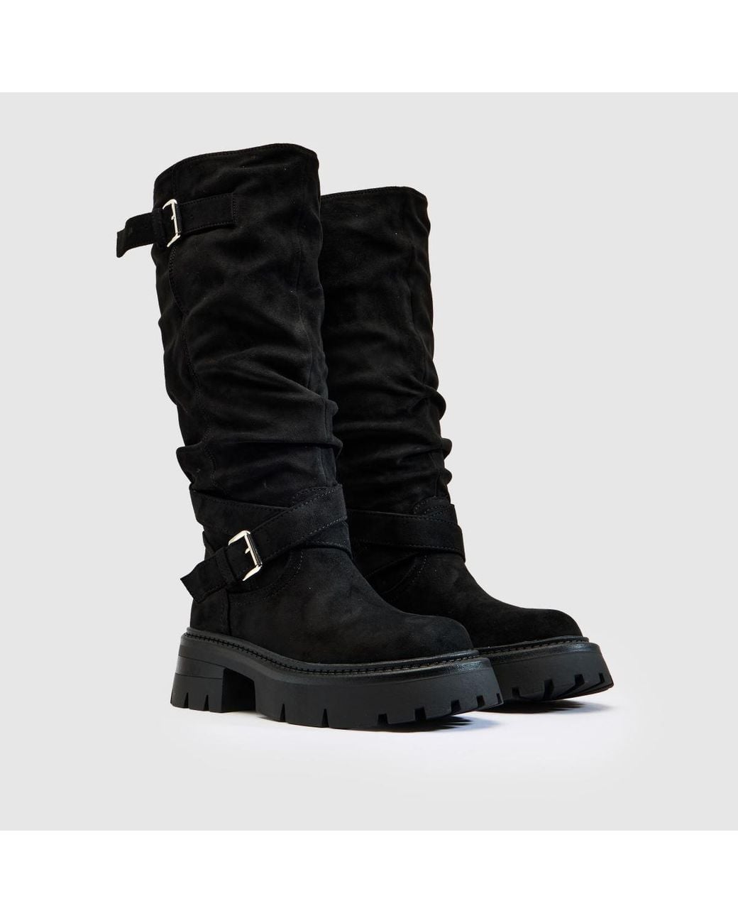 SIMMI Black Paulo Knee Boots