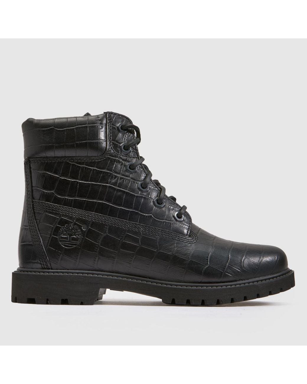 Timberland Black Premium 6 Inch Boots