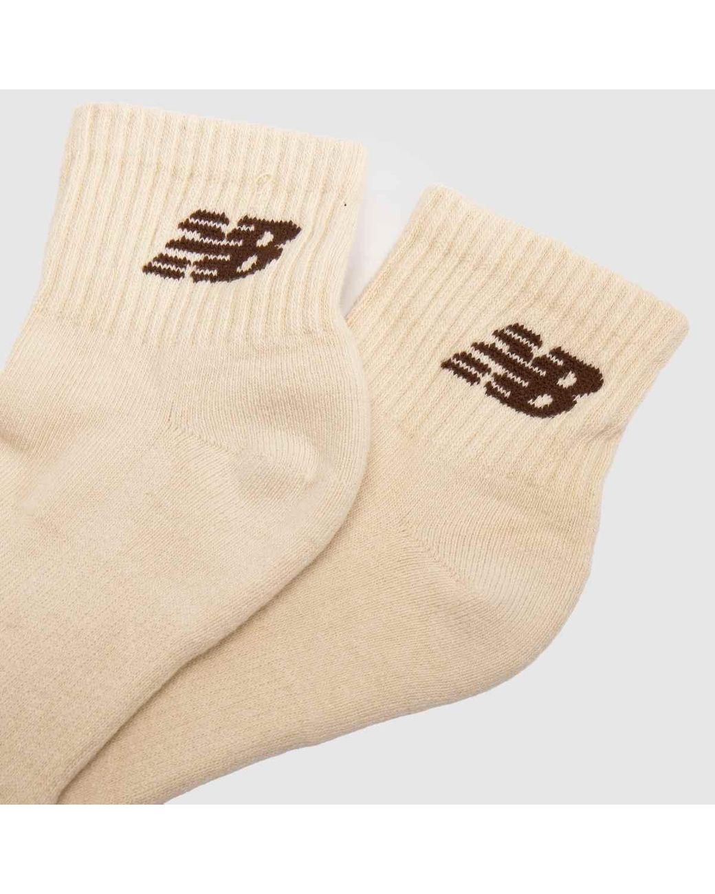New Balance Natural Kids Ankle Socks 3 Pack