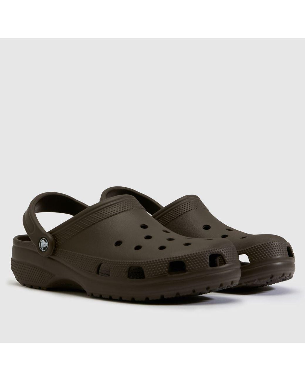 CROCSTM Brown Classic Clog Sandals for men