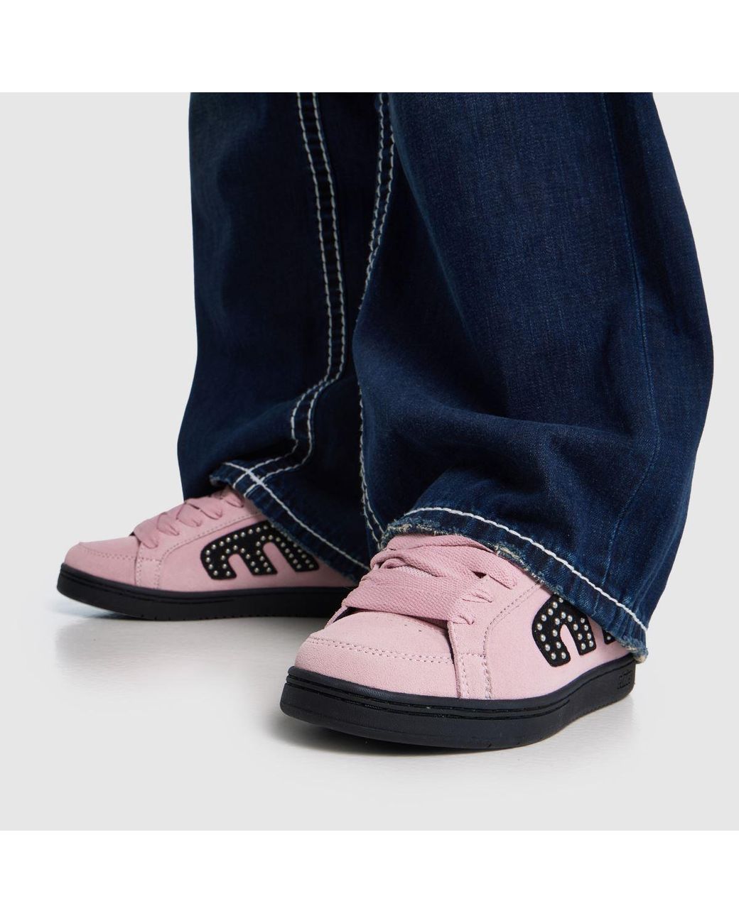 Etnies Pink Kingpin Trainers for men
