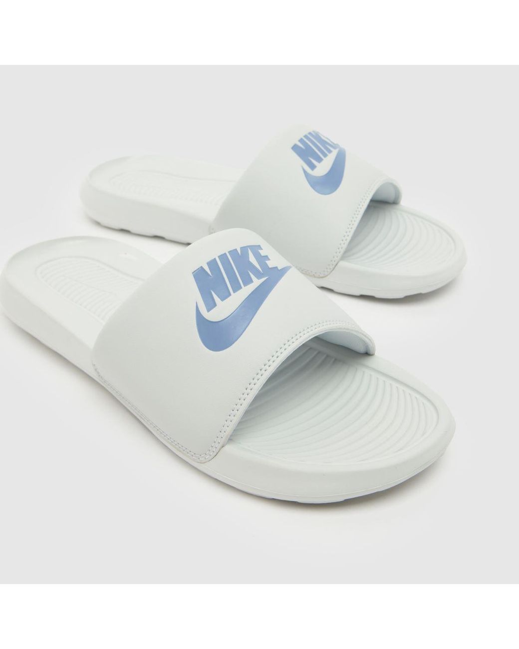 Nike Blue Victori One Sandals