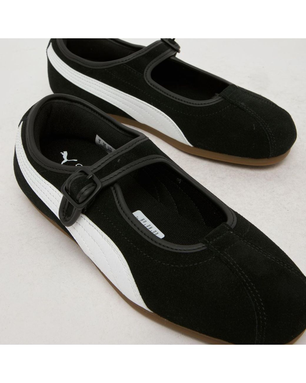 PUMA Black Tacklette Trainers
