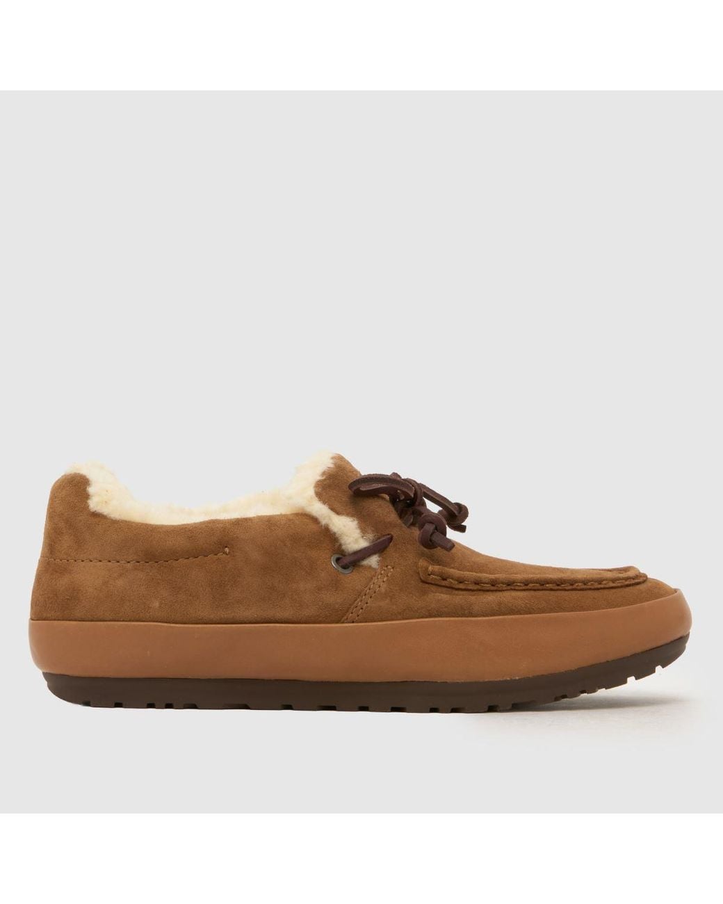 Ugg Brown Quill Slip-On Slippers