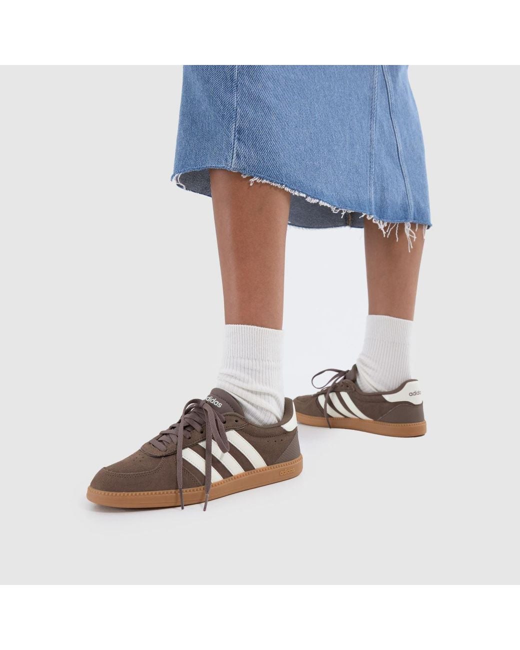 Adidas Brown Breaknet Sleek Trainers