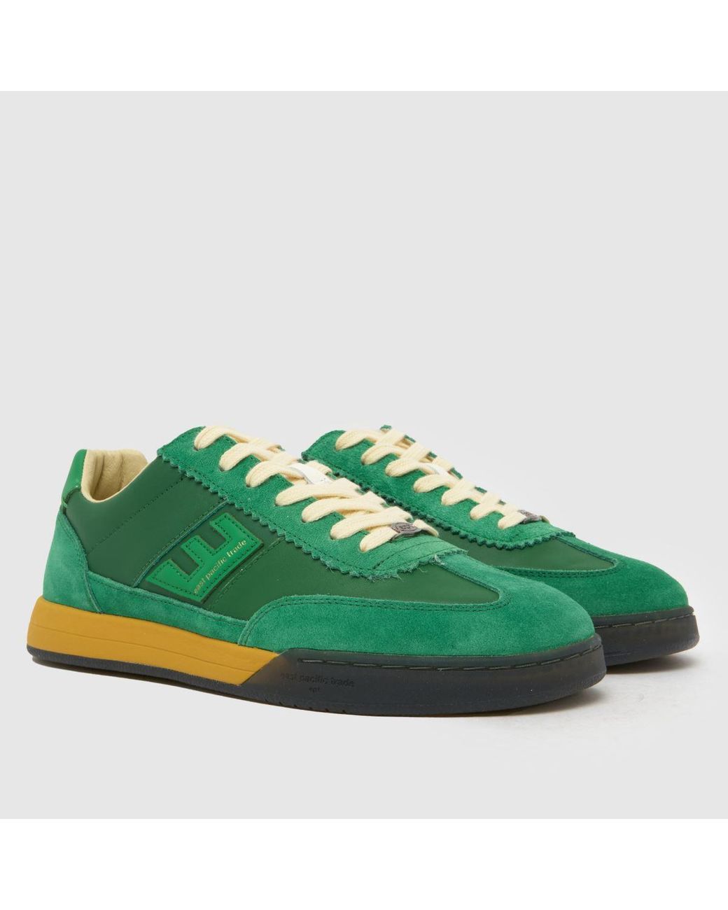 East Pacific Trade Green Diego Trainers for men
