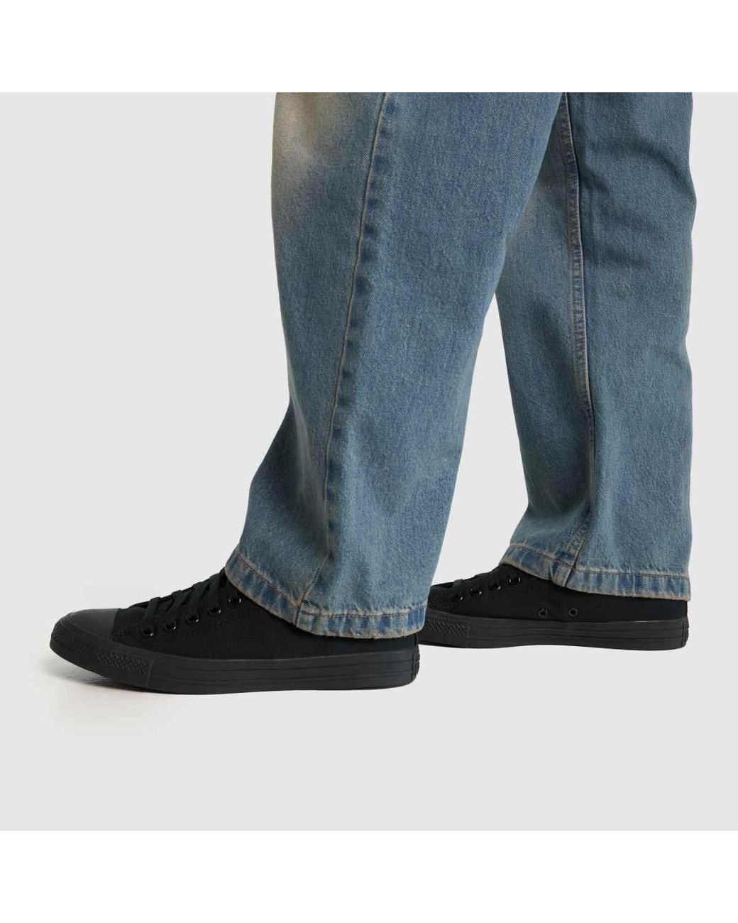 Converse Black All Star Mono Ox Trainers for men