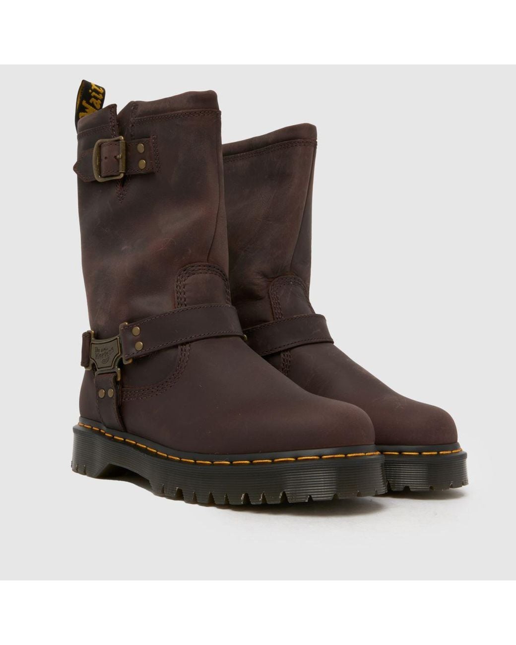 Dr. Martens Brown Anistone Hi Boots