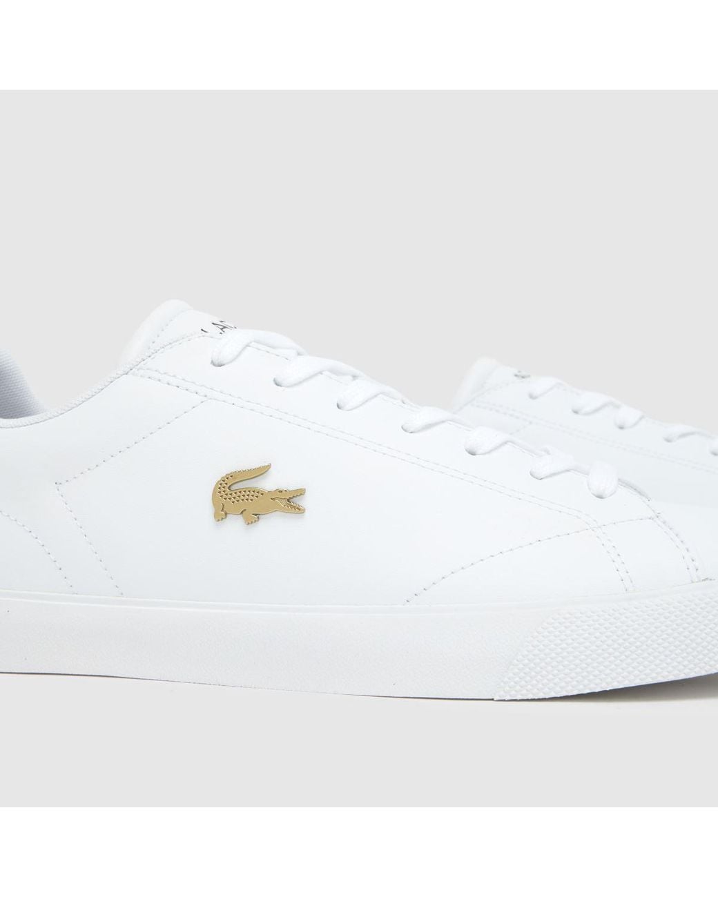 Lacoste White Lerond Trainers for men
