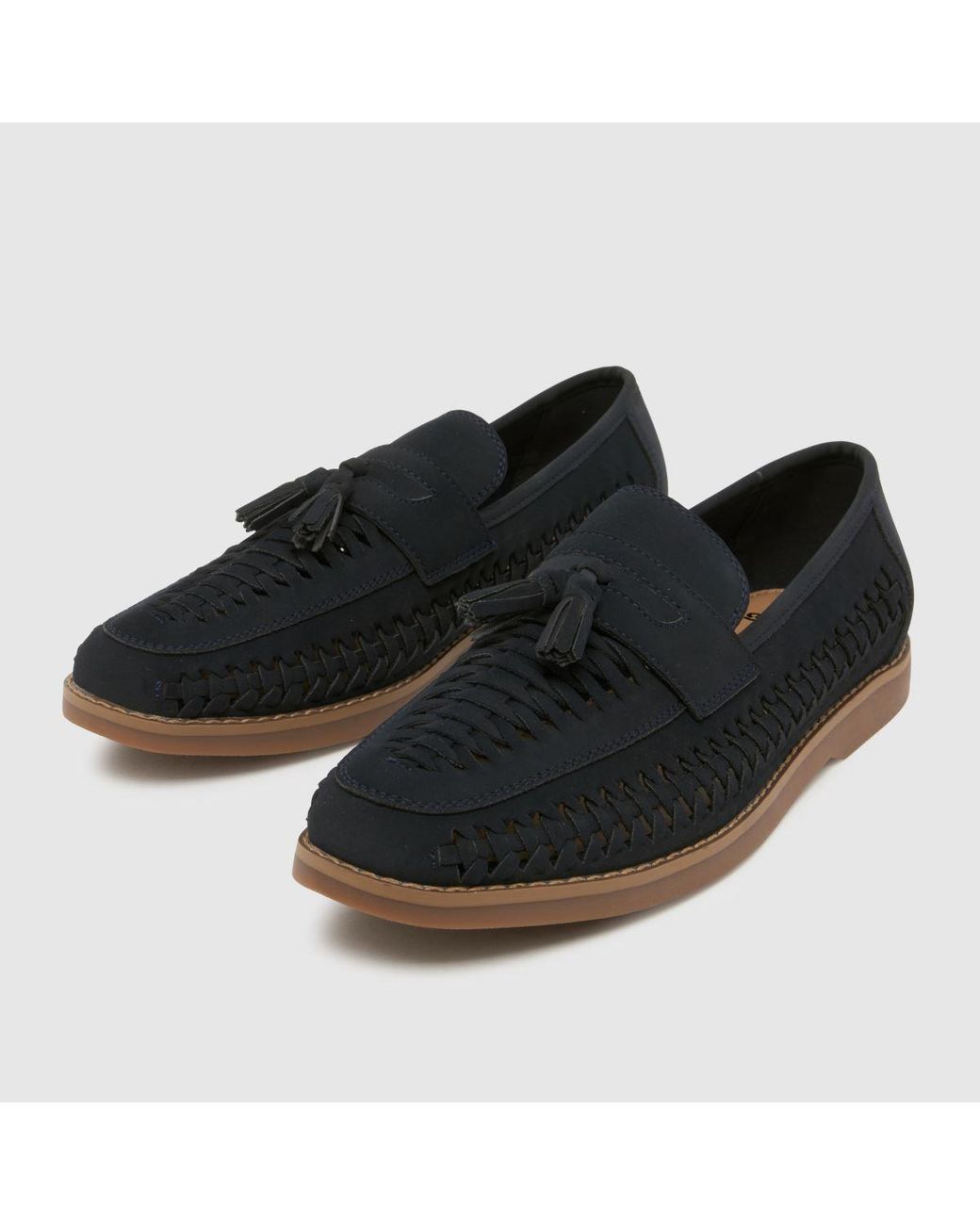 Schuh Black Robbie Loafer Shoes for men