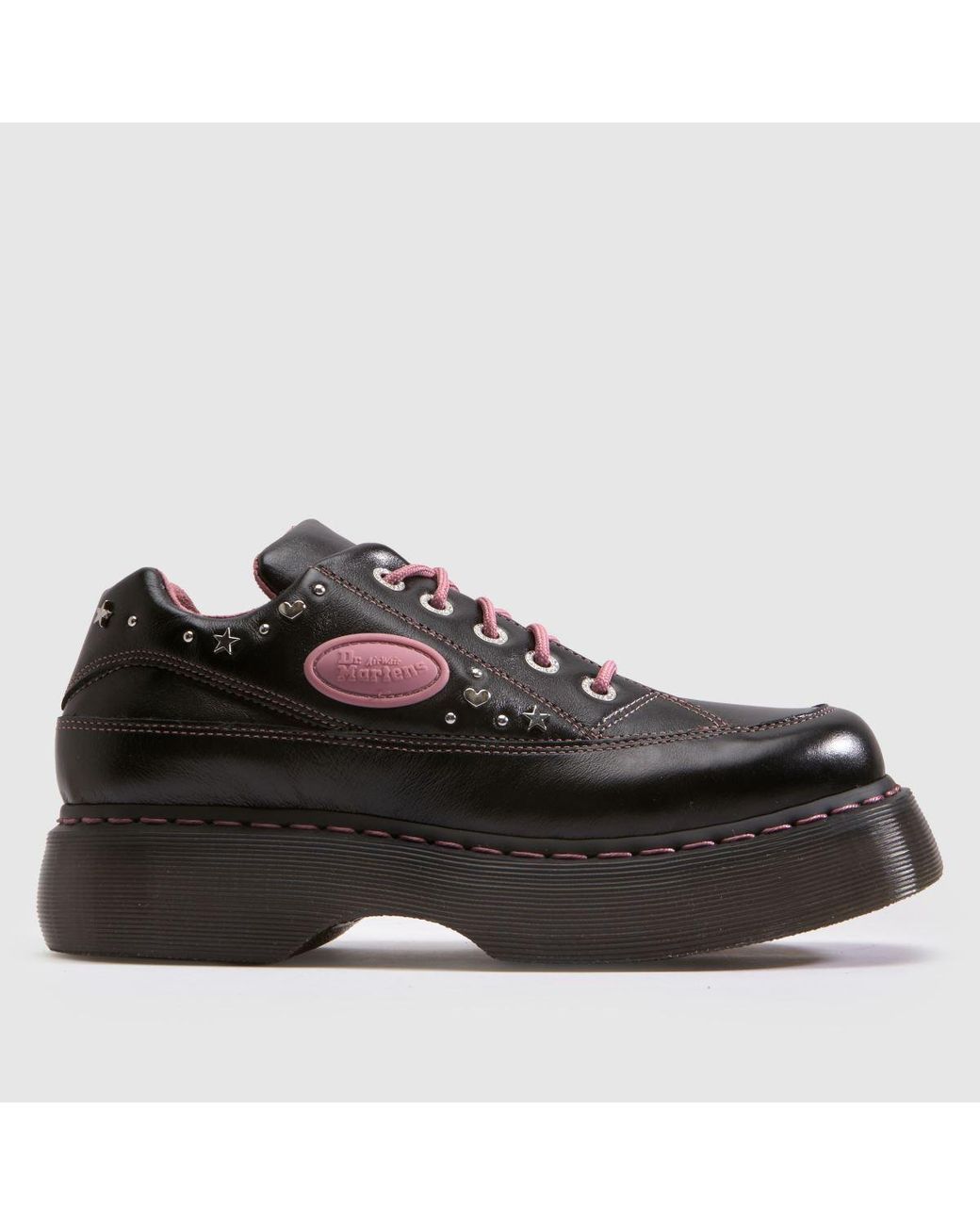 Dr. Martens Black Buzz Flats