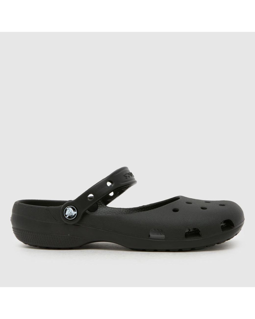 CROCSTM Black Classic Ballet Sandals