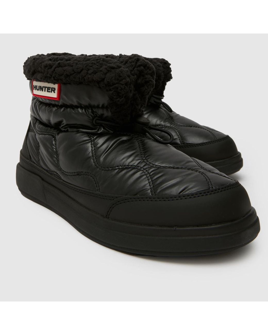 Hunter Black Apres Ski Boots
