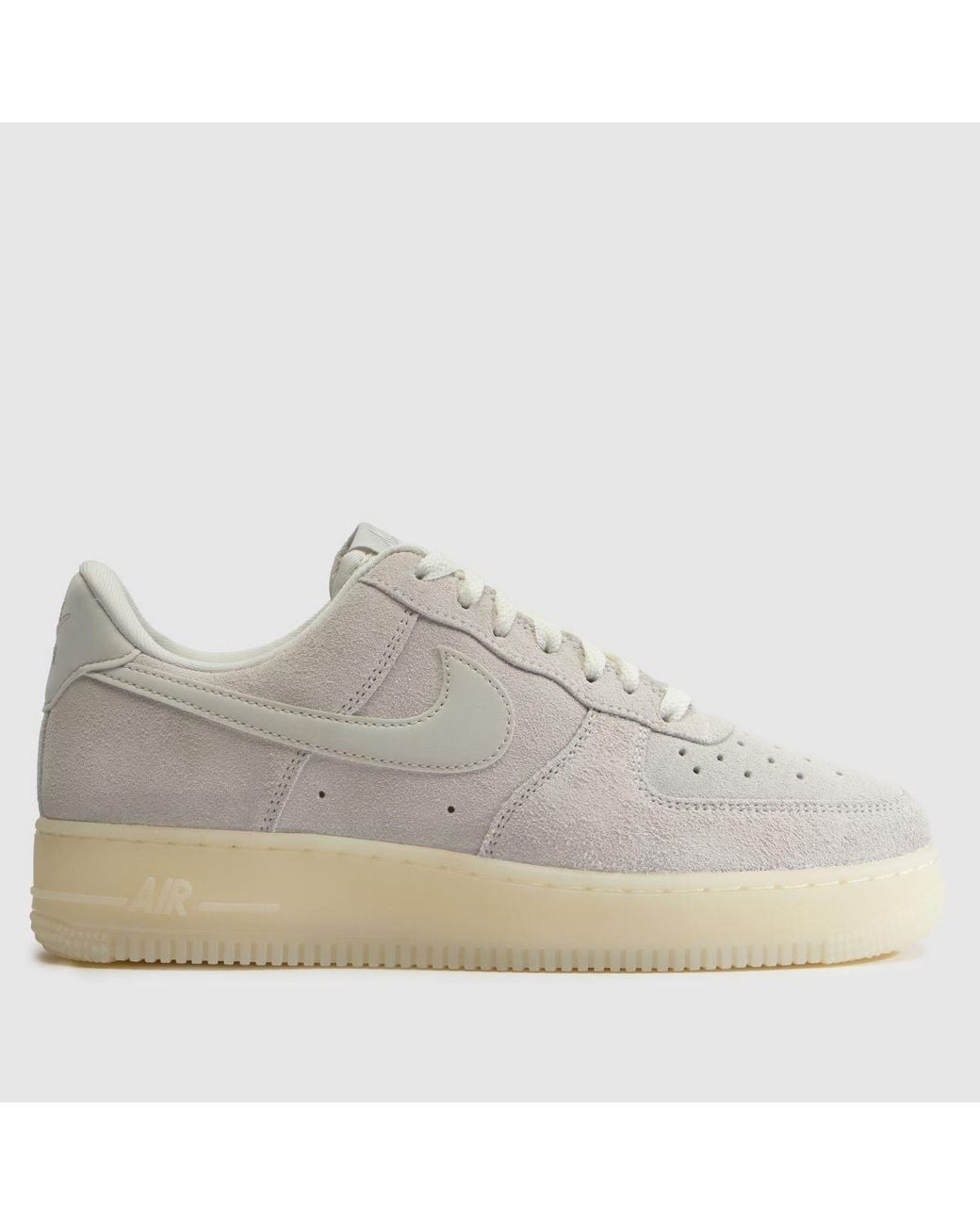 Nike Gray Air Force 1 Trainers