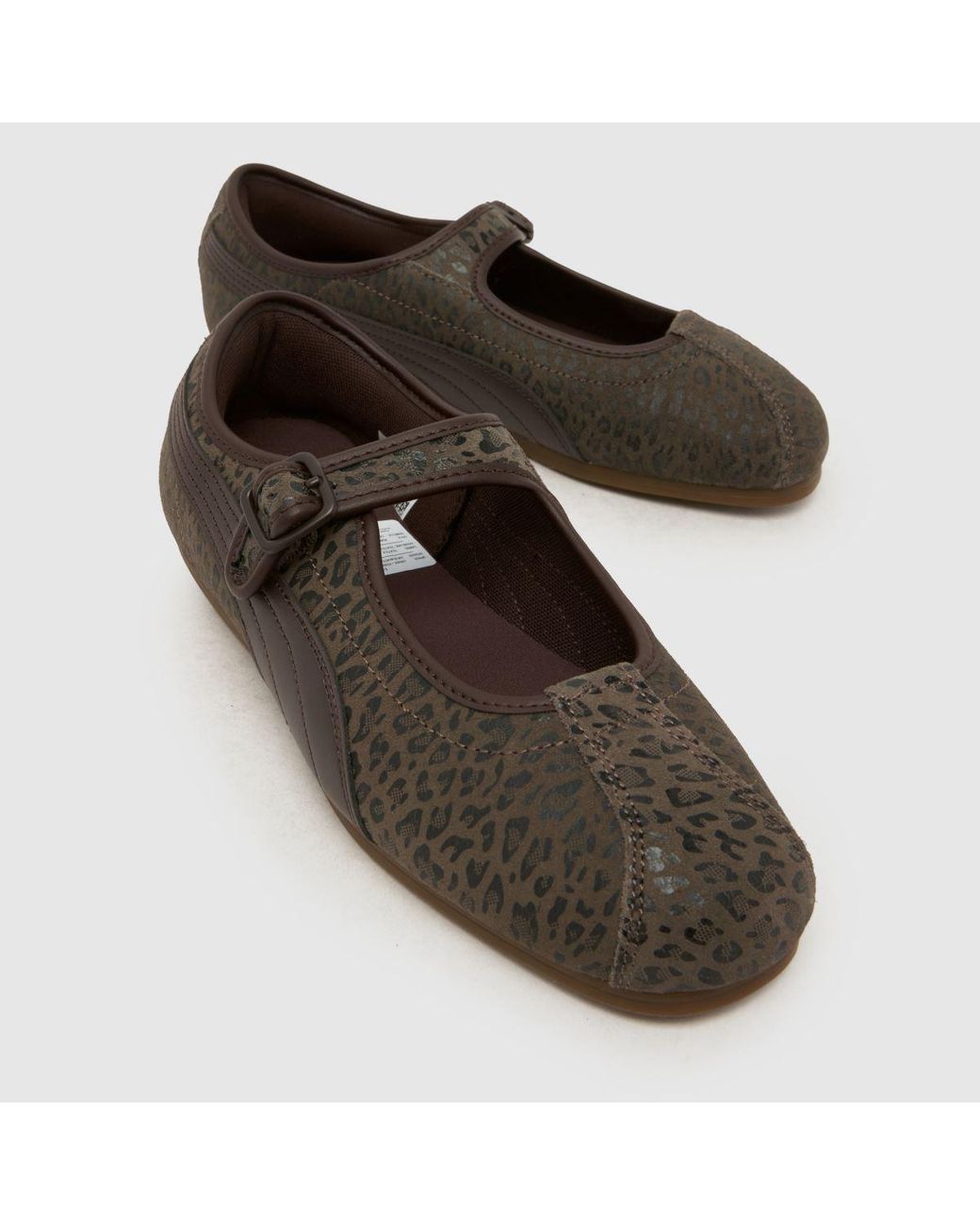 PUMA Brown Tacklette Trainers