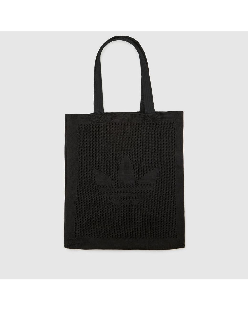 Adidas Black Crochet Tote Bag