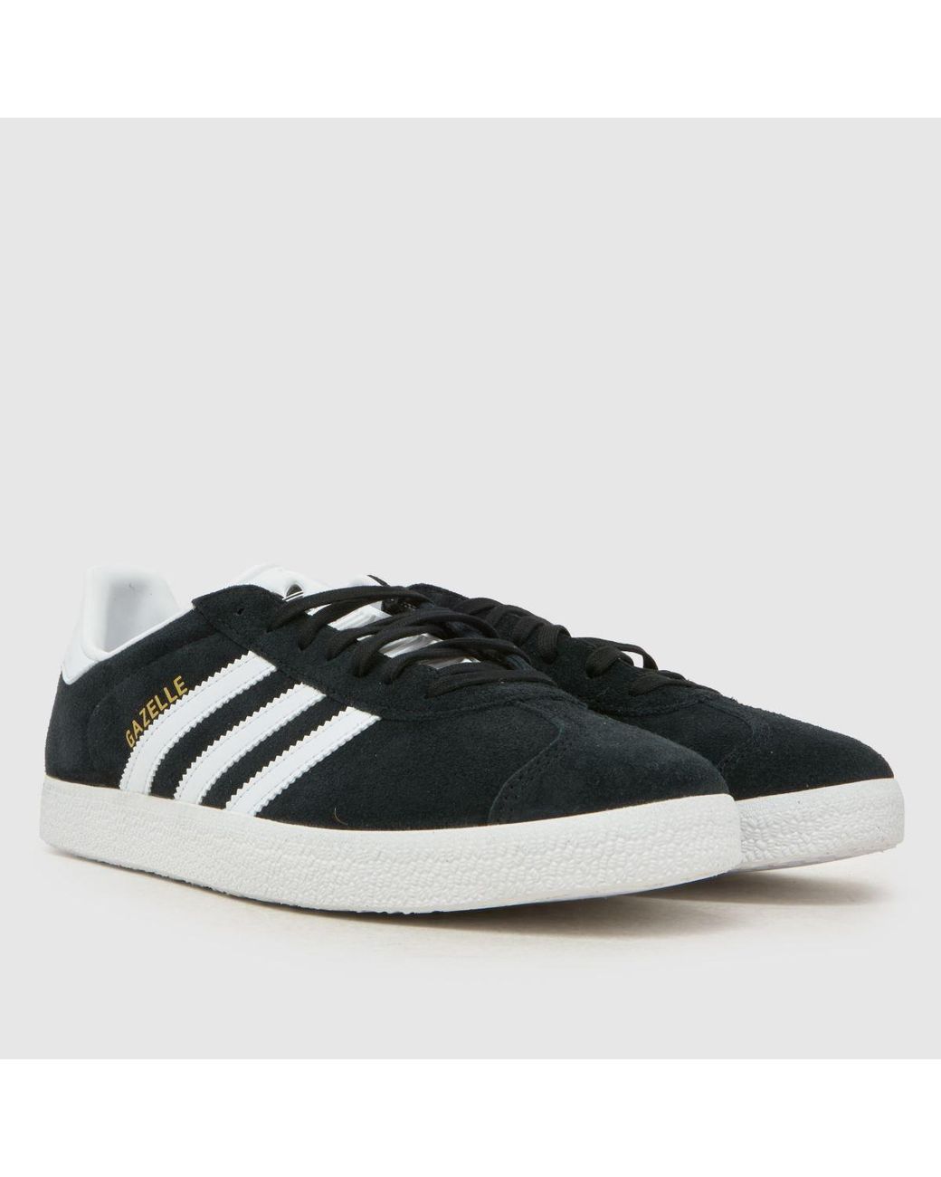 Adidas Black Gazelle Trainers for men