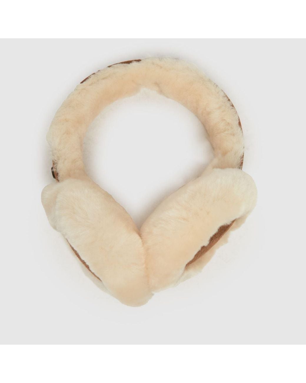 UGG Sheepskin Wireless Earmuff in Natural | Lyst UK