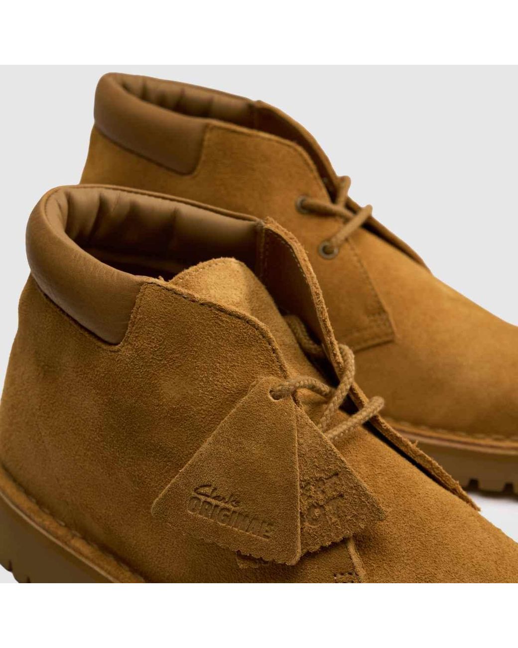 Clarks Brown Dsrt 2456 Roc Boots for men