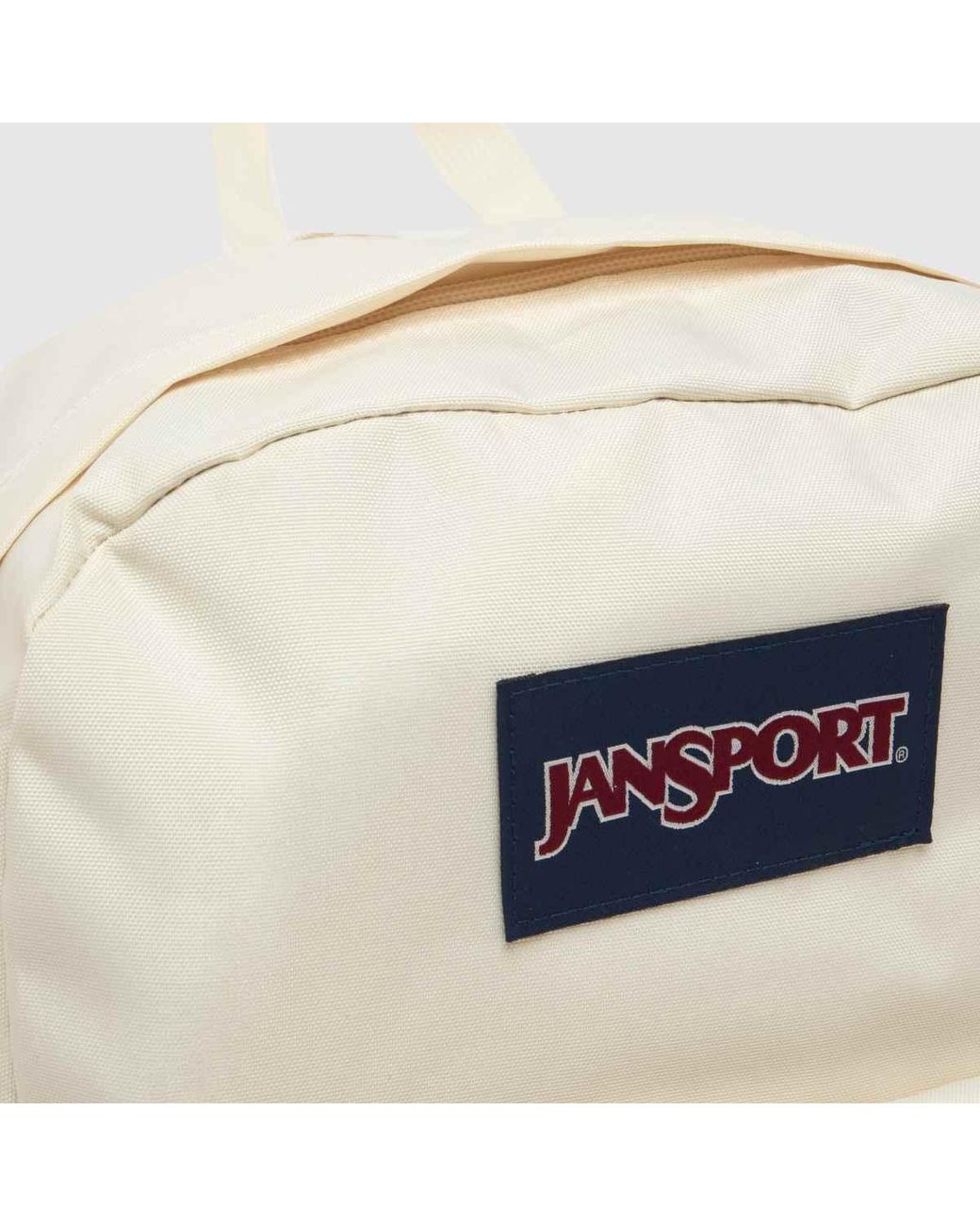 Jansport White Superbreak Backpack