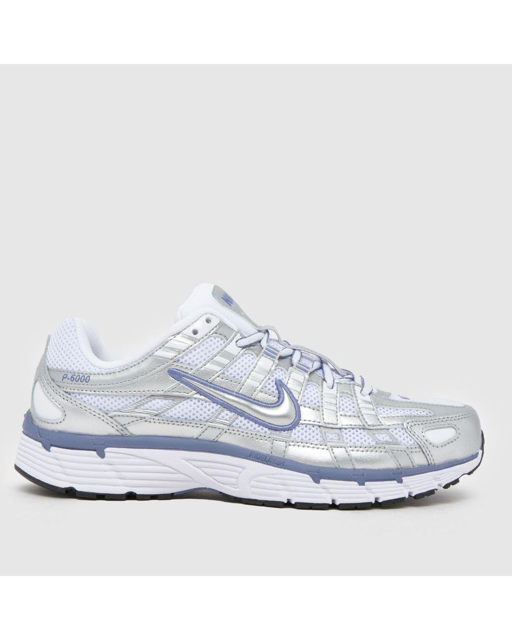 Nike White P-6000 Trainers