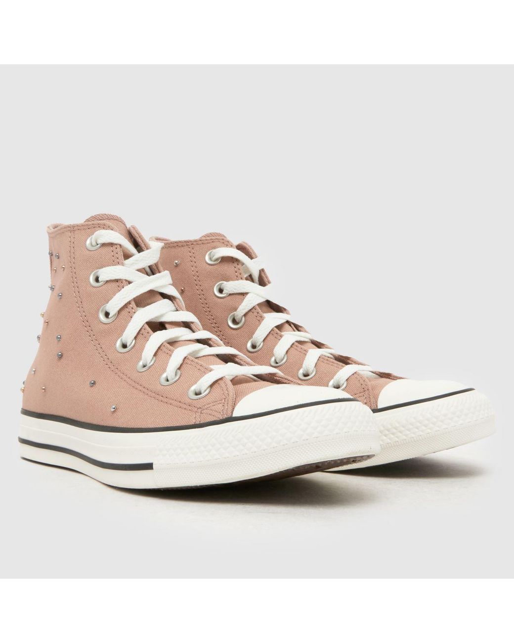 Converse Pink All Star Hi Trainers