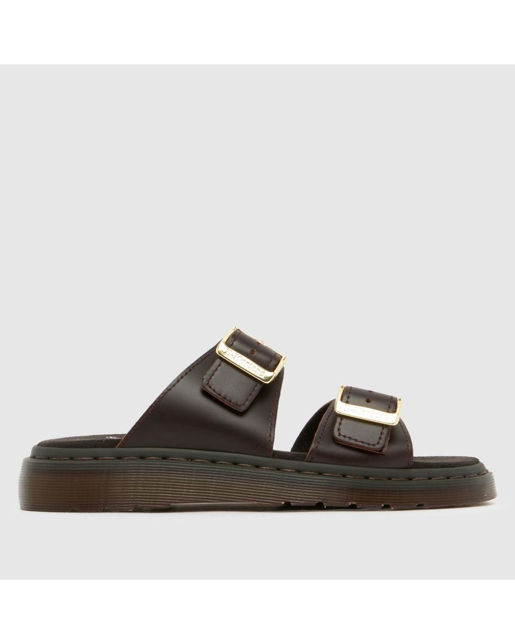 Dr. Martens Black Josef Sandals