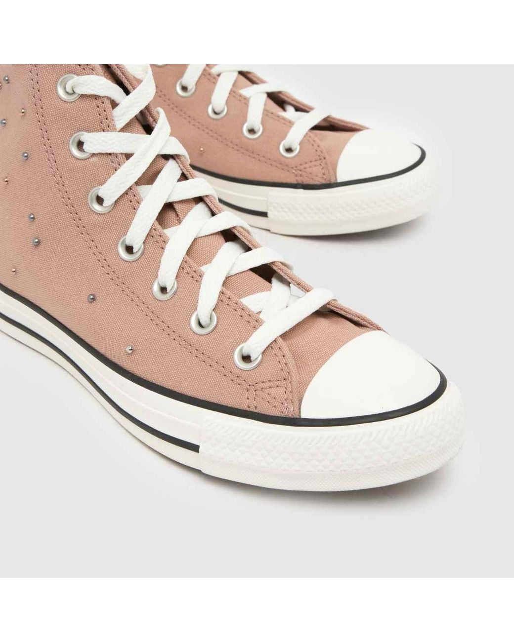 Converse Pink All Star Hi Trainers