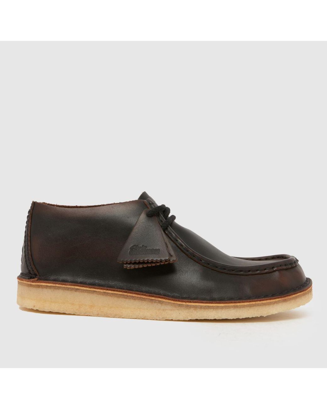 Clarks Brown Desert Nomad Shoes for men