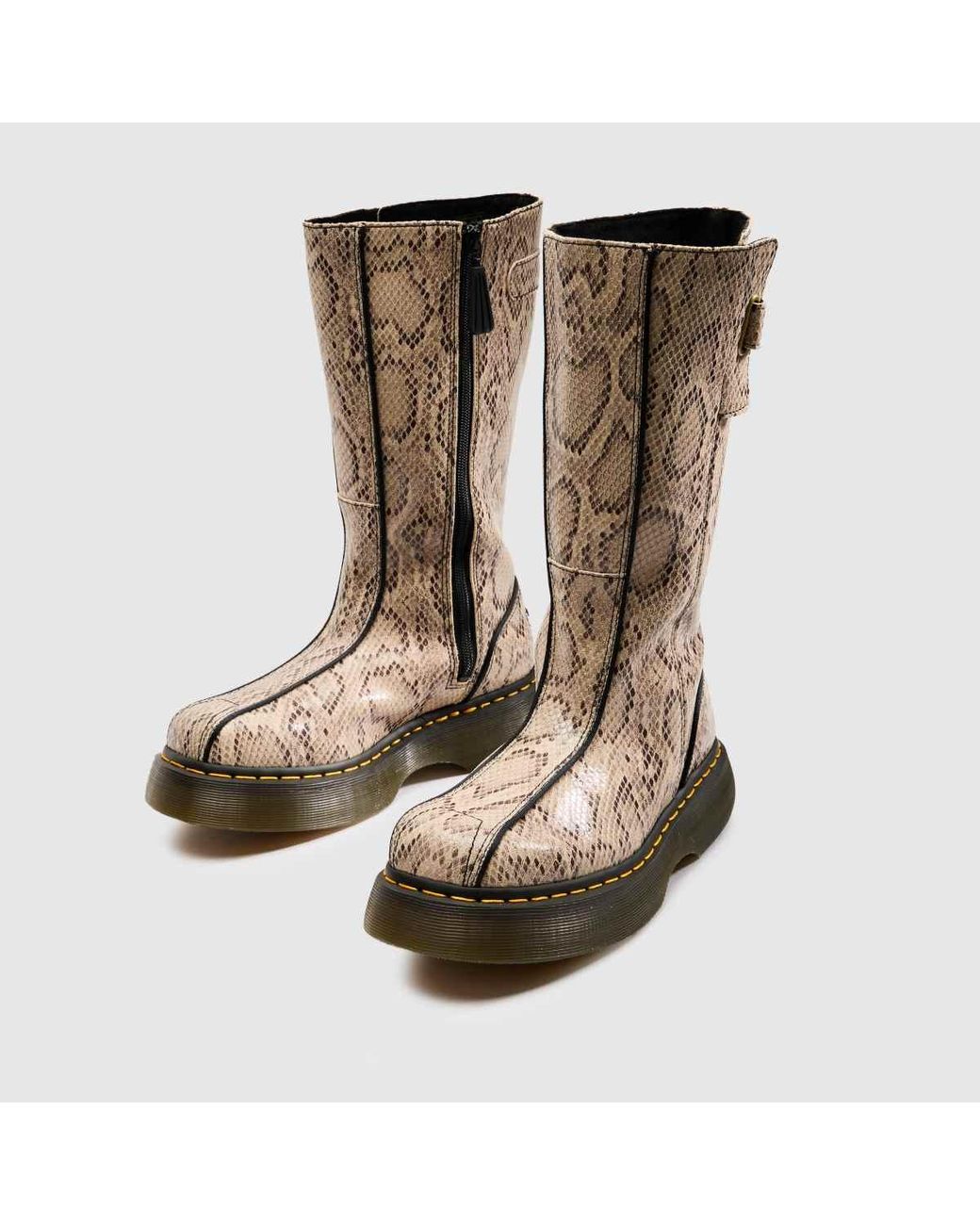 Dr. Martens Brown Buzz Hi Boots