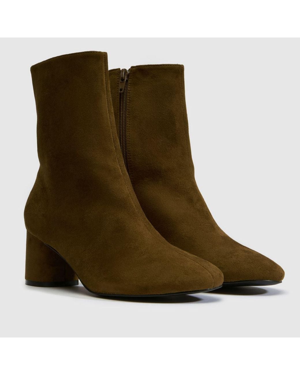 Schuh Green Blush Swung Toe Boots